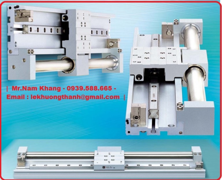 RODLESS CYLINDERS - MAGNETICALLY COUPLED RODLESS CYLINDER